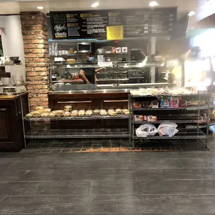 a view of a bakery