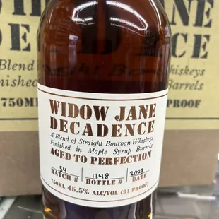 Widow Jane Decadence