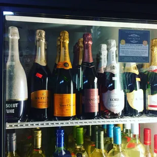 They carry Veuve. East Sac is ridiculous.