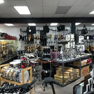 Some of the music stuff they have.