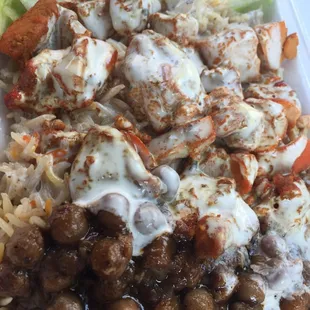 Chicken over Rice