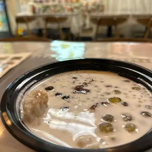 Coconut Milk Sago Taro Balls
