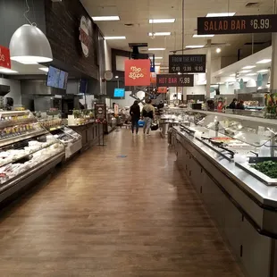 Updated deli area with BBQ station added, like the Shorewood location.