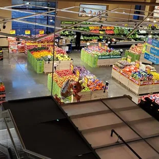 a view of a grocery store