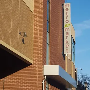Metro Market by the loading docks