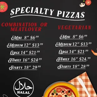 New updated menu, under a New New management