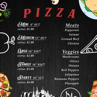 New updated menu, under a New New management.