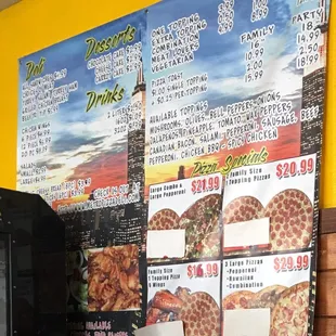 Only menu available! Everything is good! And they carry HALAL!