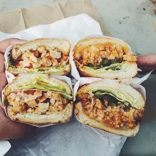 Spicy &amp; Non-spicy Chicken Sandwiches