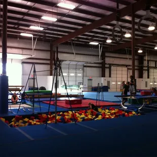 This is only part of the gym