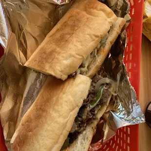 10 inch Philly with chipotle mayo