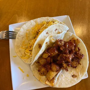 Potato and chorizo