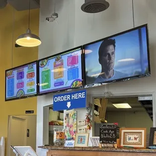 Walk up and order:  super friendly staff!!