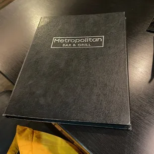 Menu front