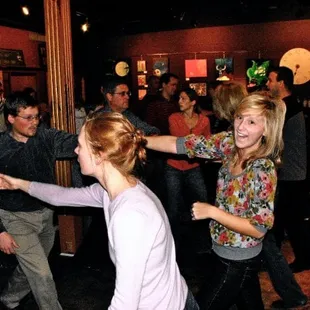 Swing dancing on the last Sunday of every month!