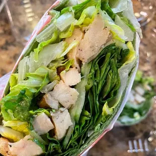 Chicken wraps