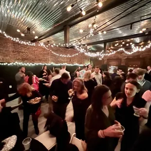 The big room. Love the industrial vibe.