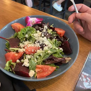 Beet and Blu Cheese Salad