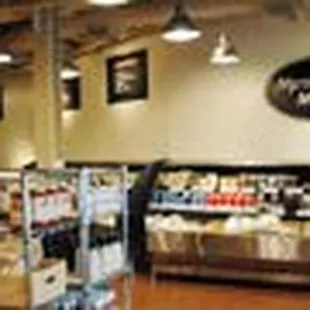 the interior of a grocery store