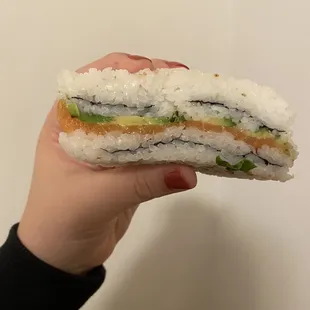 Sushi sandwich