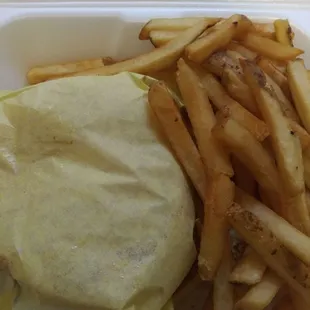 Sandwich with 1 side