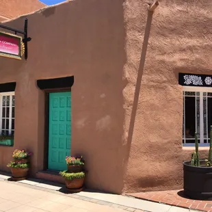 The storefront view from Main Street