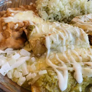 Chicken Enchiladas