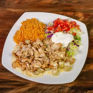 Baked Potato &amp; Chicken