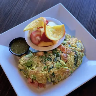 Veggie omelette