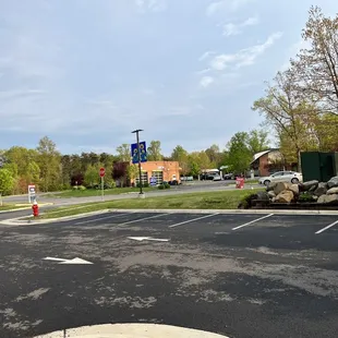 Across from BP gas station