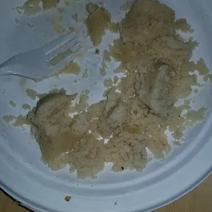 Excessive masa on the jalepeno and cheese tamal