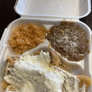 Tamale plate