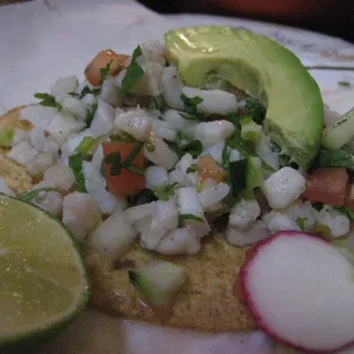 Tostada De Ceviche