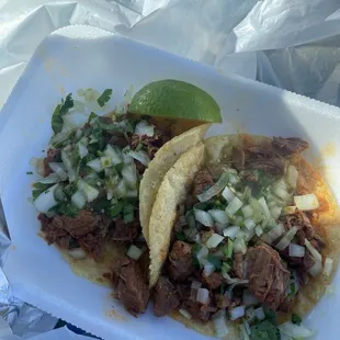 Barbacoa tacos