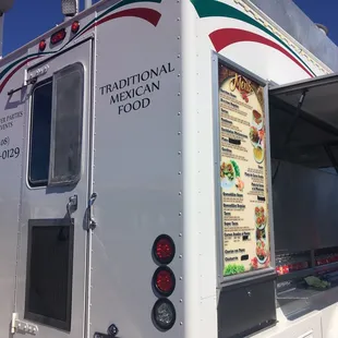 a mexican food truck