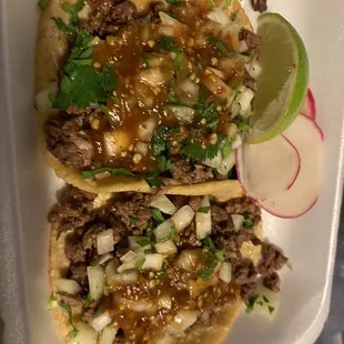 Carne Asada tacos!