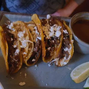 SHORT RIB BIRRIA TACOS