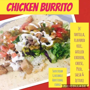 Chicken Burrito