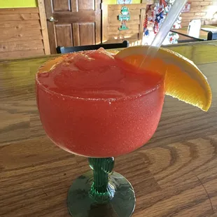 Strawberry Blended Margarita