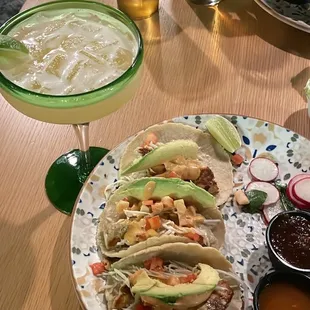 Grilled Fish Taco House Margarita