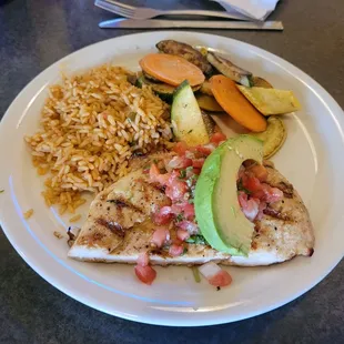 Chicken Lite with vegetables (lunch)