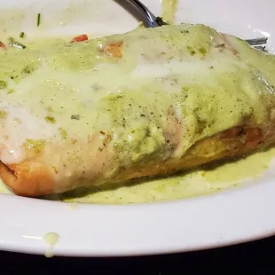 a plate of enchiladas