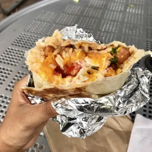 Sweet Potato Burrito