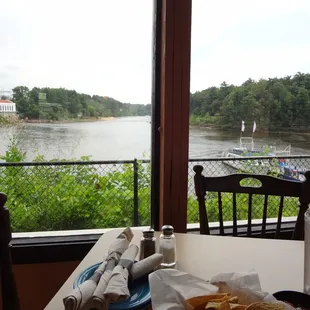 5 star view down the Wisconsin River.