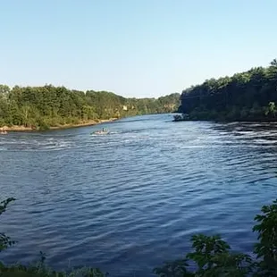 View in their parking lot