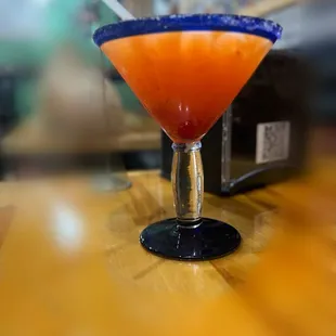 a close up of a drink in a glass