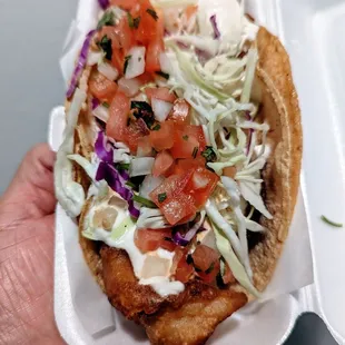 Fish taco
