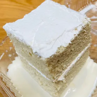 Tres Leches, it&apos;s 2 layers. So good! Made fresh daily