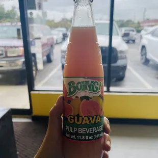 Boing! Guava pulp beverage.