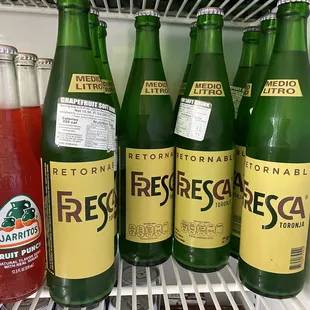 Pineapple Mexican soda